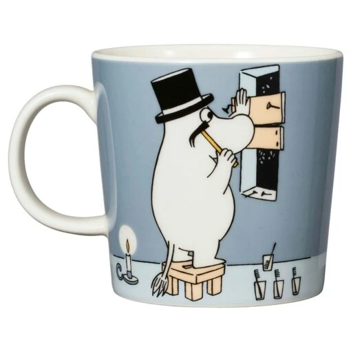 Arabia Moomin Tasse 30 Cl, Moominpappa Grau -Dekoration Verkauf arabia moomin tasse 30 cl moominpappa grau 1