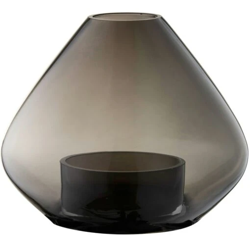 AYTM Uno Kerzenständer / Vase Schwarz Ø25,9 Cm -Dekoration Verkauf aytm uno lantern vase black 5