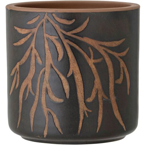 Bloomingville Dres Deco Topf Terrakotta Ø16 Cm, Braun -Dekoration Verkauf bloomingville dres deco flowerpot brown terracotta 0