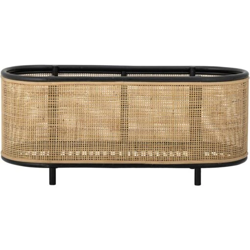 Bloomingville Ebbie Blumenkasten Rattan 70x29 Cm, Natur -Dekoration Verkauf bloomingville ebbie plant box nature rattan 0