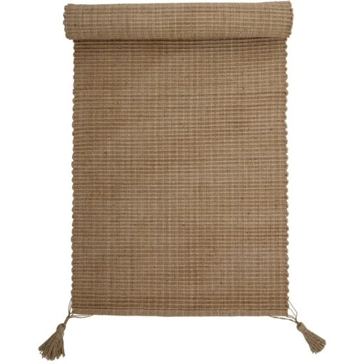 Bloomingville Karli Teppich Jute 75x245 Cm, Natur -Dekoration Verkauf bloomingville karli rug nature jute 0