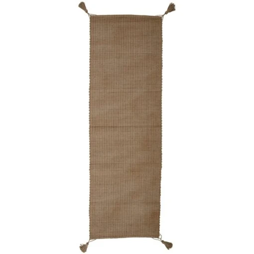 Bloomingville Karli Teppich Jute 75x245 Cm, Natur -Dekoration Verkauf bloomingville karli rug nature jute 1