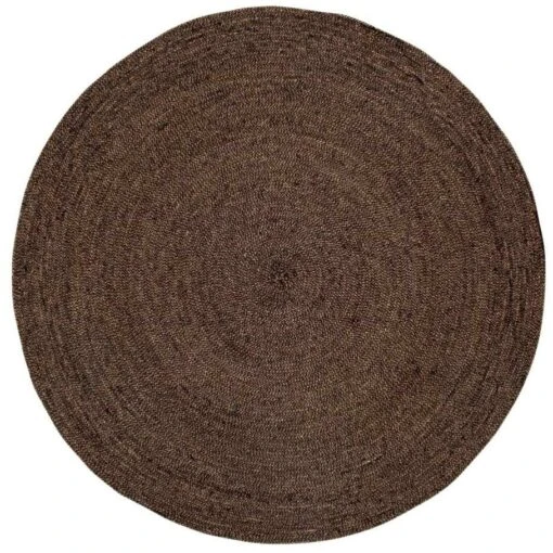 Dixie Ella Rug 125 Cm, Black/Natural -Dekoration Verkauf dixie ella rug 125 cm 2