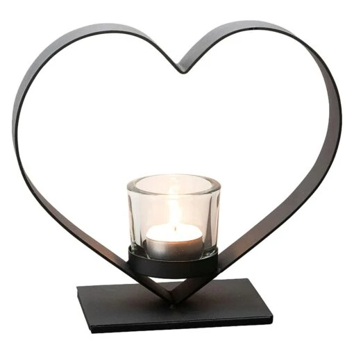 Dorre Heda Candle Holder, Black -Dekoration Verkauf dorre heda candle holder black 0