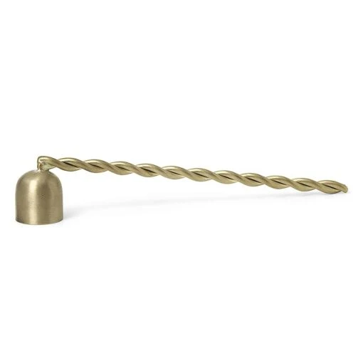 Ferm LIVING Twist Kerzenlöscher -Dekoration Verkauf ferm living twist candle snuffer brass 0