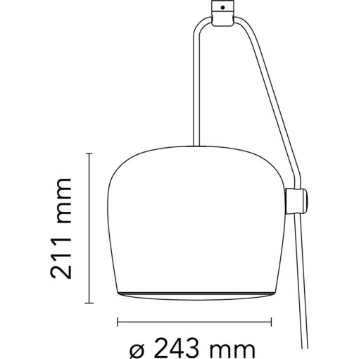 Flos Aim Cable-plug Hängelampe, Light Silver Anodized -Dekoration Verkauf flos aim cable plug hangelampe 0