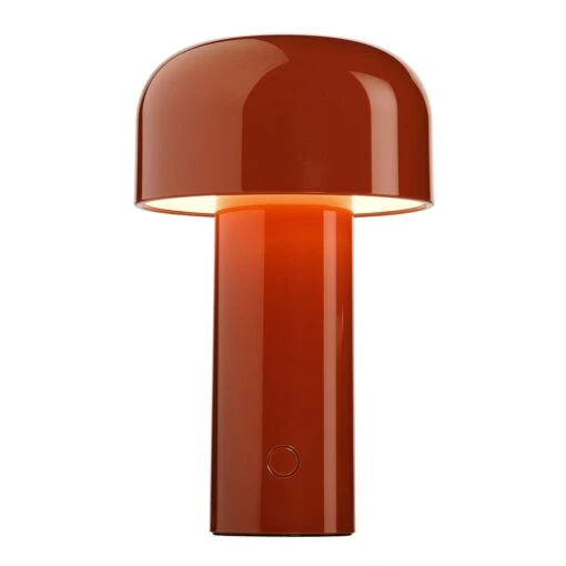 Flos Bellhop Tischlampe Tragbar, Ziegelrot -Dekoration Verkauf flos bellhop table lamp 3