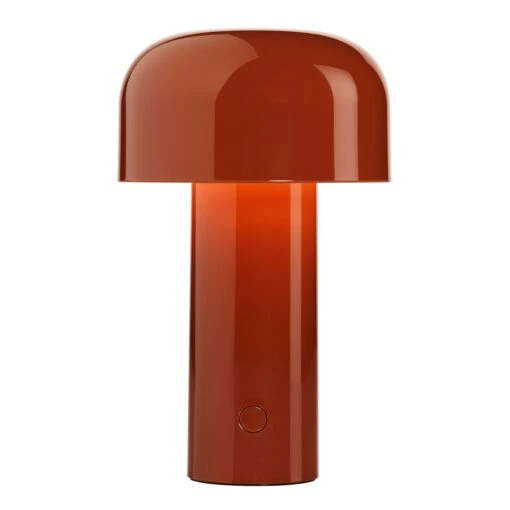 Flos Bellhop Tischlampe Tragbar, Ziegelrot -Dekoration Verkauf flos bellhop table lamp 4