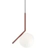 Flos IC Lights S1 Pendant, Burgundy Red -Dekoration Verkauf flos ic lights s1 deckenleuchte chrom 10