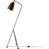 Gubi Gräshoppa Stehlampe, Walnussfarben -Dekoration Verkauf gubi grashoppa floor lamp shade walnut bn glossy 0