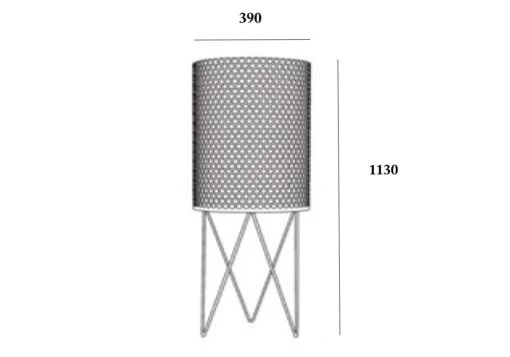 Gubi Pedrera PD2 Standleuchte, Weiss -Dekoration Verkauf gubi pedrera pd2 standleuchte schwarz 3