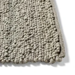 Hay Peas Random Teppich, Medium Grey 140x200cm -Dekoration Verkauf hay peas random teppich medium grey 1