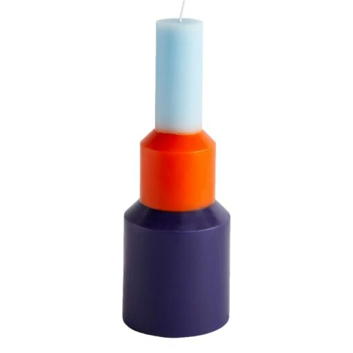 Hay Pillar Stumpenkerze 25 Cm, Midnight Blue -Dekoration Verkauf hay pillar candle m midnight blue 0