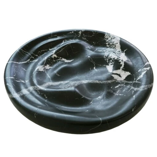 Ripple Marble Schüssel, Schwarz -Dekoration Verkauf hein studio ripple bowl 0