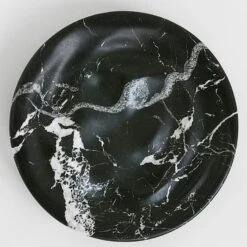 Ripple Marble Schüssel, Schwarz -Dekoration Verkauf hein studio ripple bowl 1