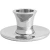 Basso Kerzenhalter H2,5 Cm, Vernickelt Messing -Dekoration Verkauf hilke collection candle holder basso brass 4