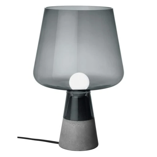 Iittala Leimu Tischlampe 38cm, Grau -Dekoration Verkauf iittala leimu tischlampe 38cm grau 4