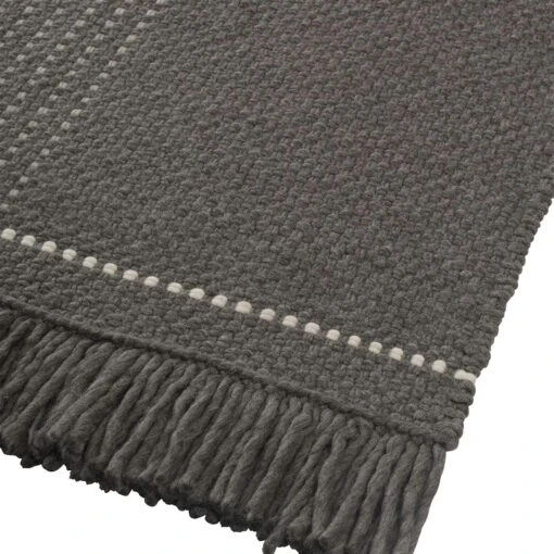 Linie Design Awakened Mind Wollteppich 170x240 Cm, Charcoal -Dekoration Verkauf linie design awakened mind wool rug 2