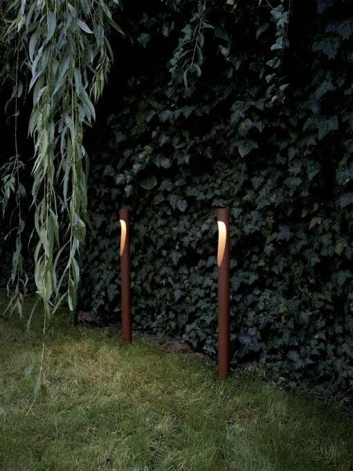 Louis Poulsen Flindt Garden Pollerleuchte Lang Corten Anker Mit Adapter, 3000K -Dekoration Verkauf louis poulsen flindt garden pollerleuchte lang corten anker mit adapter 4