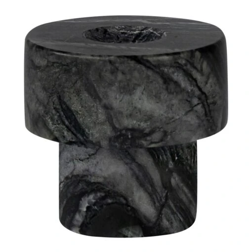 Mette Ditmer Marble Kerzenhalter Klein, Grau -Dekoration Verkauf mette ditmer marble candleholder small 55xh5 cm sand 4