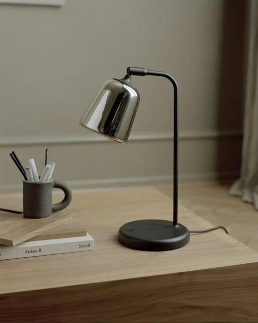 New Works Material Table Lamp, The New Edition, Stainless Steel -Dekoration Verkauf new works material tischlampe 17