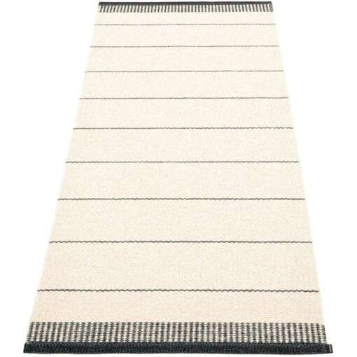 Belle Rug 85x200 Cm, Black -Dekoration Verkauf pappelina belle rug black 4