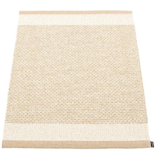 Edit Teppich Beige / Vanilla / Metallic, 60x85 Cm -Dekoration Verkauf pappelina edit beige vanilla beige met 60x85cm 1