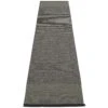 Edit Teppich Black / Charcoal / Granite Metallic, 70x300 Cm -Dekoration Verkauf pappelina edit black charcoal granit met 60x85cm 3