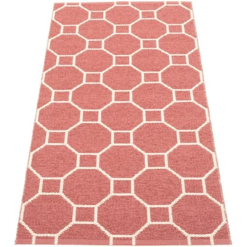 Rakel Rug 70x150 Cm, Blush/Vanilla -Dekoration Verkauf pappelina rakel rug blush vanilla 3