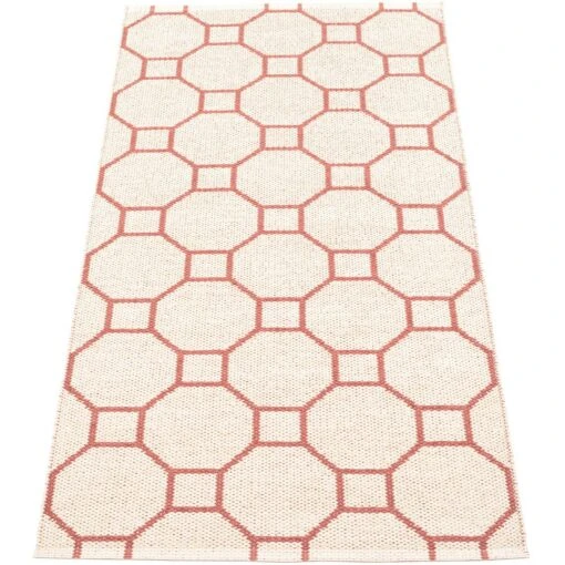 Rakel Rug 70x150 Cm, Blush/Vanilla -Dekoration Verkauf pappelina rakel rug blush vanilla 4