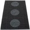 Vera 2.0 Teppich Black / Black Metallic, 70x120 Cm -Dekoration Verkauf pappelina vera 20 black black met 70x200cm 3