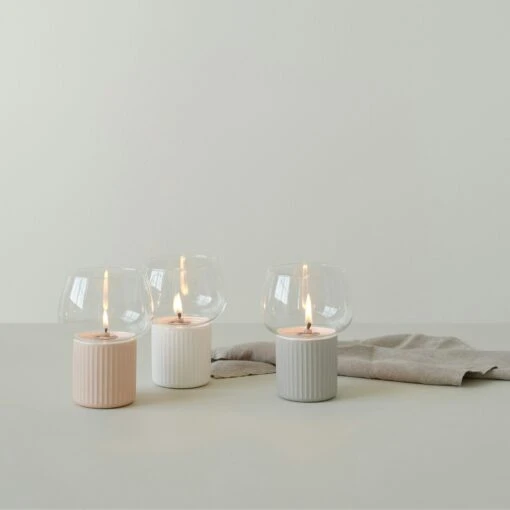 RIG TIG Hygge Hurricane Öllampe, Rosa -Dekoration Verkauf rig tig by stelton hygge hurricane ollampe 5 1