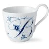 Royal Copenhagen Alphabet Tasse 33 Cl, B -Dekoration Verkauf royal copenhagen blue fluted pl alphabet mug a 32