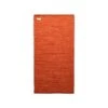 Cotton Teppich Solar Orange, 75x200 Cm -Dekoration Verkauf rug solid baumwollmatte solar orange 4