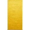 Cotton Teppich Raincoat Yellow, 75x200 Cm -Dekoration Verkauf rug solid cotton teppich raincoat yellow 12