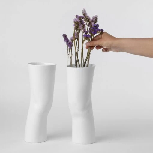 Seletti Elle Vasen Weiß, 2-er Set -Dekoration Verkauf seletti elle vases white 2 pack 1