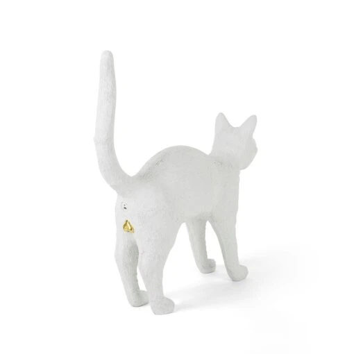 Seletti Jobby The Cat Lamp, Weiß -Dekoration Verkauf seletti jobby the cat lamp wei 1