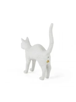 Seletti Jobby The Cat Lamp, Weiß -Dekoration Verkauf seletti jobby the cat lamp wei 5