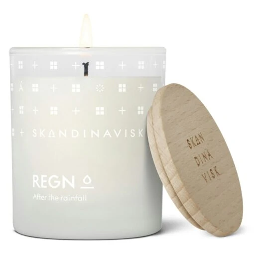 Skandinavisk REGN Duftkerze Mit Deckel 65 G -Dekoration Verkauf skandinavisk regn scented candle 10