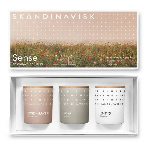 Skandinavisk SENSE Geschenkset Duftkerze 3-er Set -Dekoration Verkauf skandinavisk sense geschenkset duftkerze 3 er set 2