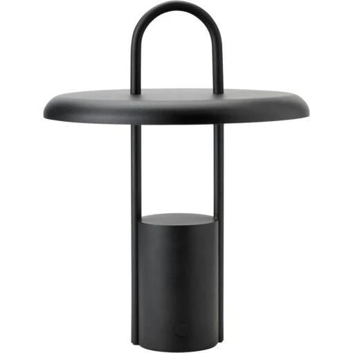 Stelton Pier Led-Lampe Tragbar 25 Cm, Schwarz -Dekoration Verkauf stelton pier led lamp black 1