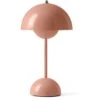 &Tradition Flowerpot VP9 Tischlampe Tragbar, Beigerot -Dekoration Verkauf tradition flowerpot vp9 tischlampe tragbar 1