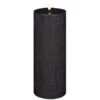 LED Stumpenkerze 7,8 X 20,3 Cm, Forest Black -Dekoration Verkauf uyuni led pillar candle 11