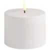 LED Stumpenkerze Im Freien Nutzbar Weiß, 10,1 X 7,8 Cm -Dekoration Verkauf uyuni led pillar candle outdoor white 0