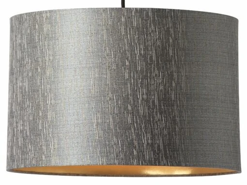 Watt & Veke Erica Lampenschirm 40 Cm, Grau/Gold -Dekoration Verkauf watt veke erica lampenschirm 19 cm creme gold 22